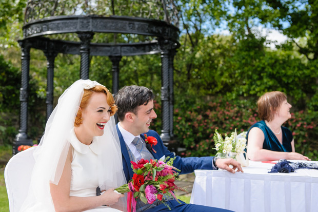 Super cute retro wedding at The Four Seasons by Paula Donnelly  | onefabday.com