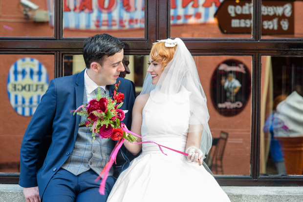 Super cute retro wedding at The Four Seasons by Paula Donnelly  | onefabday.com