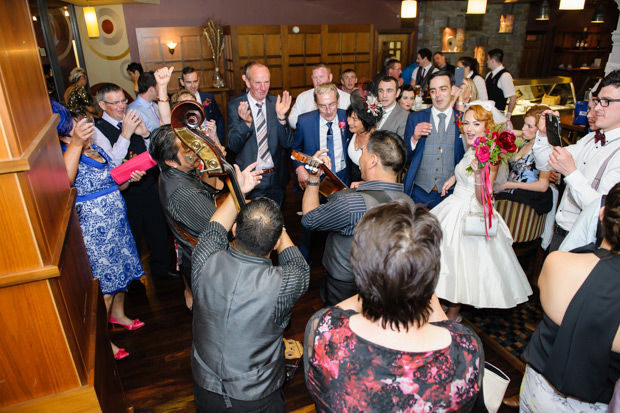 Super cute retro wedding at The Four Seasons by Paula Donnelly  | onefabday.com