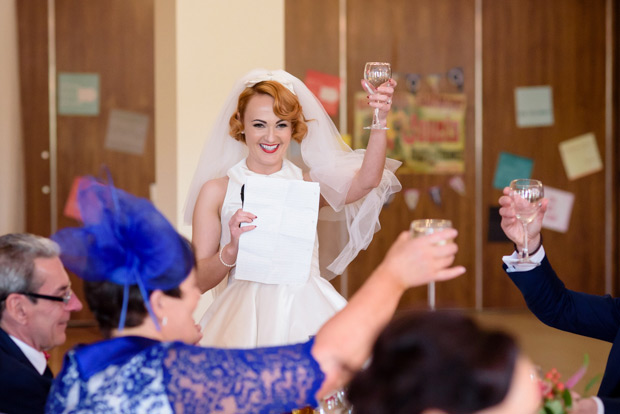 Super cute retro wedding at The Four Seasons by Paula Donnelly  | onefabday.com