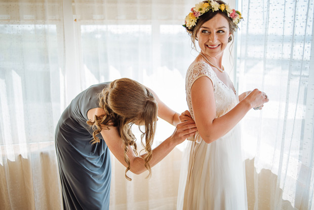 Beautiful Spring, Beachy Boho wedding by IG Studio | onefabday.com