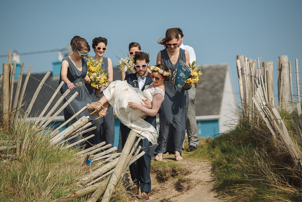 Beautiful Spring, Beachy Boho wedding by IG Studio | onefabday.com