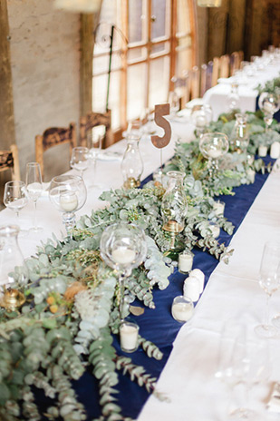 Fairytale Burgundy and Blue Wedding by Carolien and Ben Photography | onefabday.com