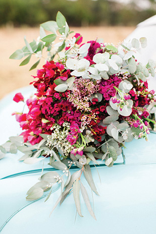 Fairytale Burgundy and Blue Wedding by Carolien and Ben Photography | onefabday.com