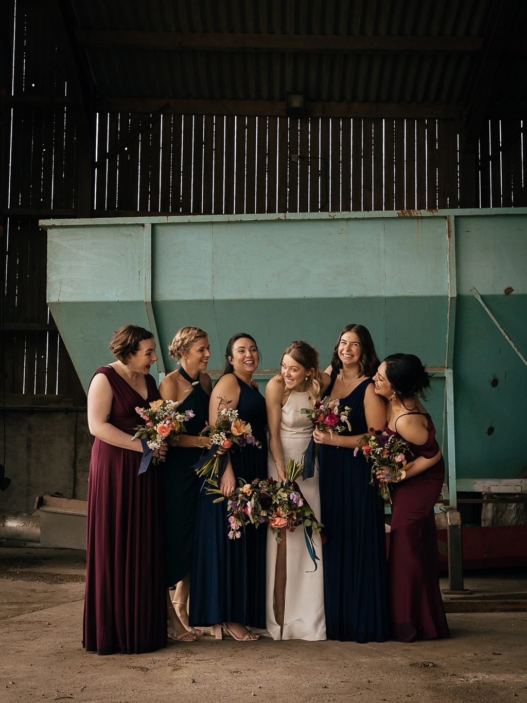 Mix and Match Navy Dresses 