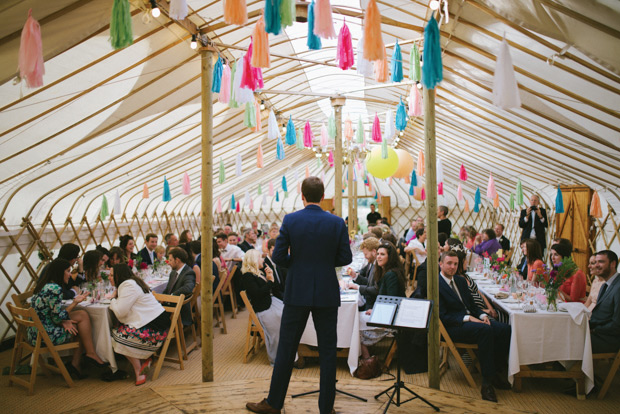 Fun Tipi Wedding at The Trout Inn at Tadpole Bridge | onefabday.com