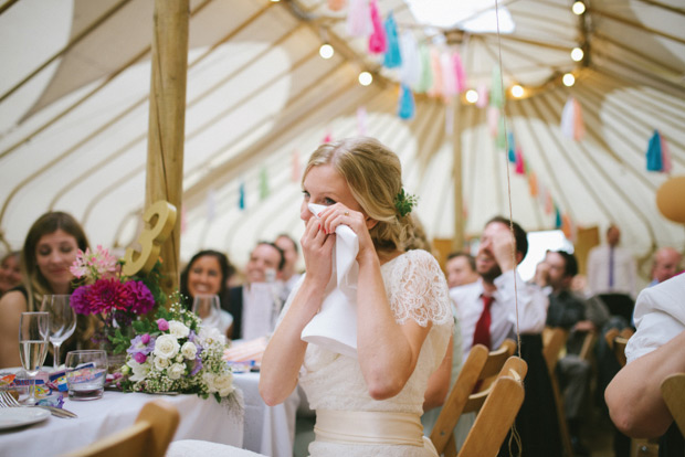 Fun Tipi Wedding at The Trout Inn at Tadpole Bridge | onefabday.com