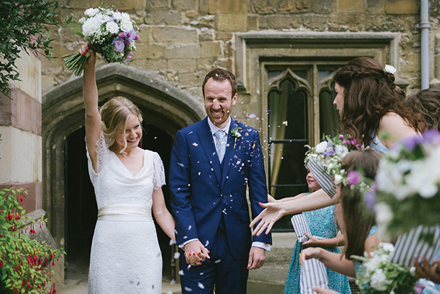 Fun Tipi Wedding at The Trout Inn at Tadpole Bridge | onefabday.com