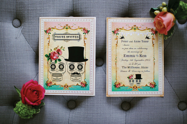 Colourful Dia de Muertos Inspired Wedding at The Millhouse by Elisha Clarke | onefabday.com