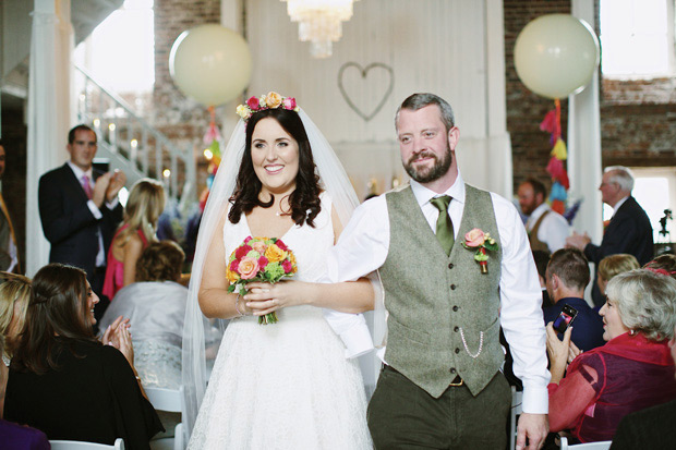 Colourful Dia de Muertos Inspired Wedding at The Millhouse by Elisha Clarke | onefabday.com