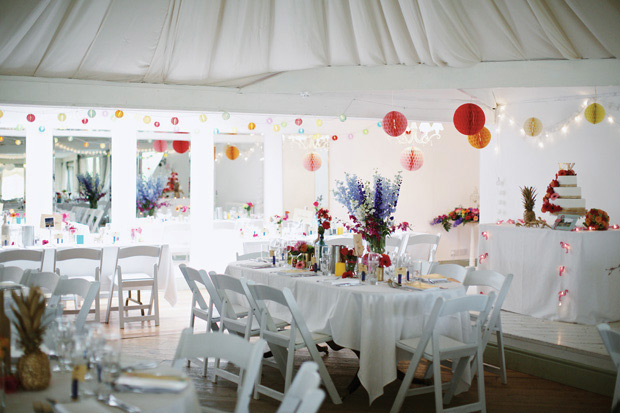 Colourful Dia de Muertos Inspired Wedding at The Millhouse by Elisha Clarke | onefabday.com