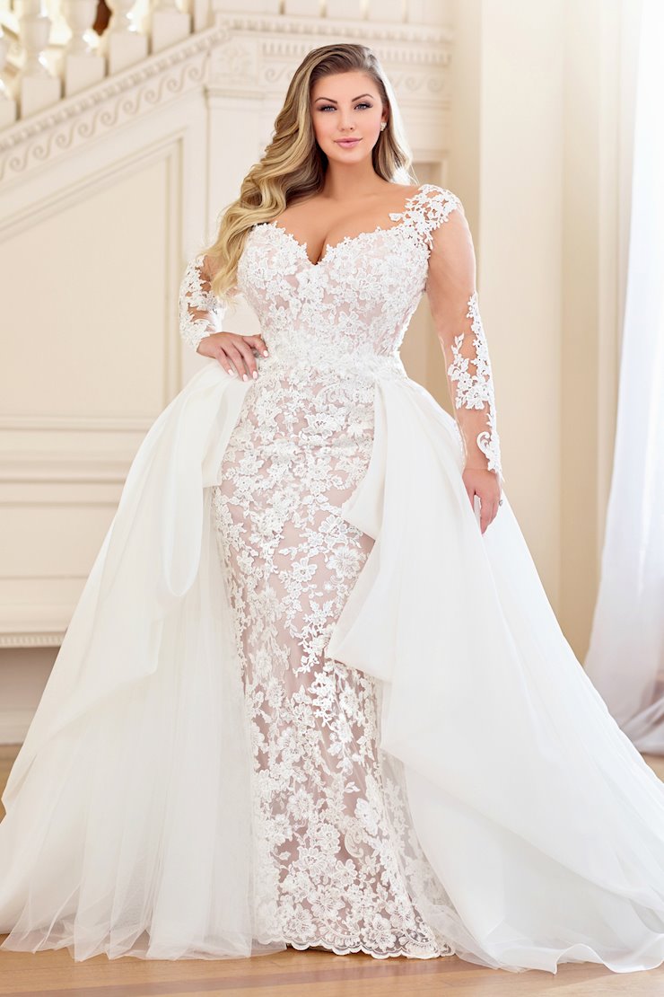 What A Bombshell! Sheer and Illusion Wedding Dresses | One Fab Day