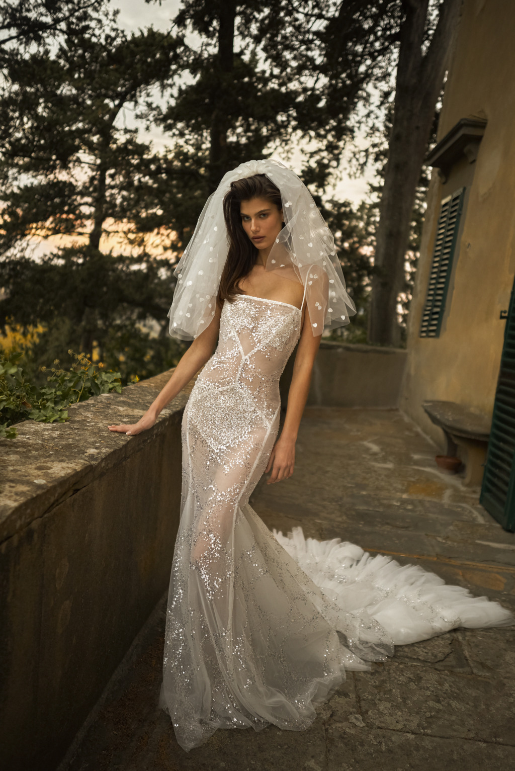 What A Bombshell! Sheer and Illusion Wedding Dresses | One Fab Day