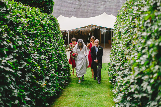 Beautiful Old Court Chapel Wedding by Gather and Tides | onefabday.com