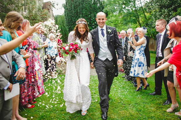 Beautiful Old Court Chapel Wedding by Gather and Tides | onefabday.com