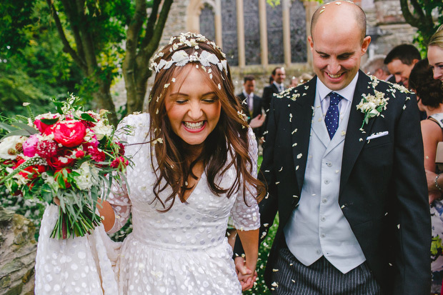 Beautiful Old Court Chapel Wedding by Gather and Tides | onefabday.com