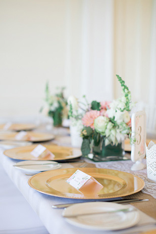 Beautiful pastel wedding by Christie Graham Photography | onefabday.com