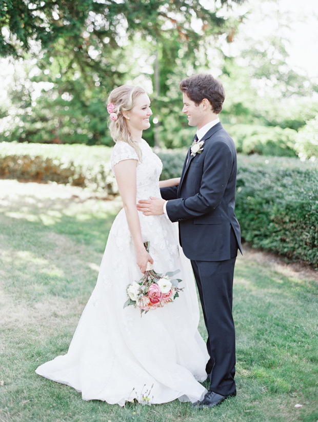 Beautiful pastel wedding by Christie Graham Photography | onefabday.com