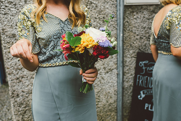 Bold and colourful geometric wedding by Paula Gillespie | onefabday.com