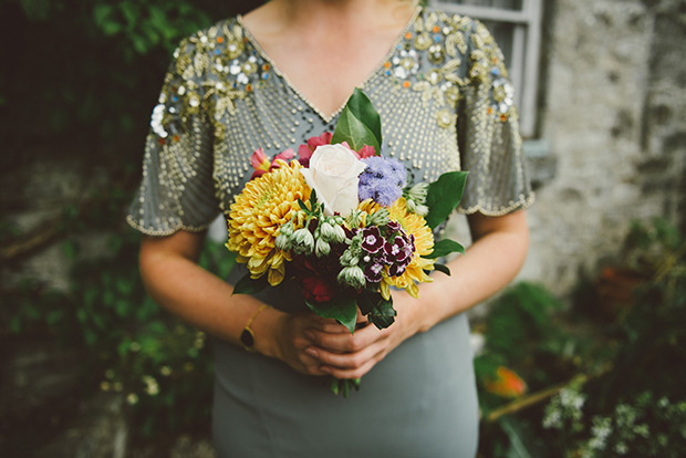 Bold and colourful geometric wedding by Paula Gillespie | onefabday.com