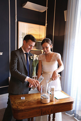 Intimate 25 Fitzwilliam Place Wedding by Will O'Reilly | onefabday.com