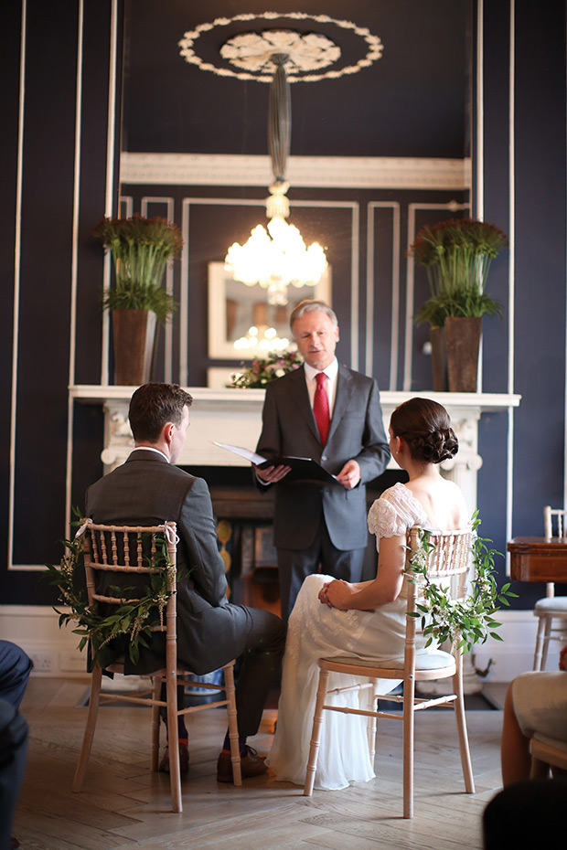 Intimate 25 Fitzwilliam Place Wedding by Will O'Reilly | onefabday.com