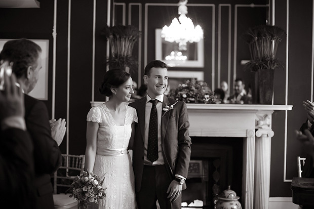 Intimate 25 Fitzwilliam Place Wedding by Will O'Reilly | onefabday.com