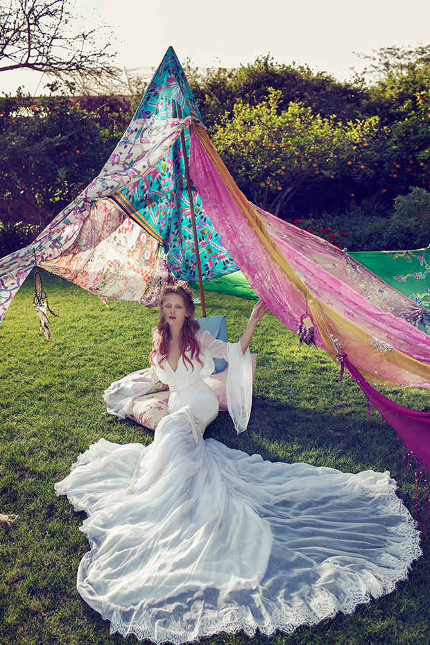 Gypsy Soul: Meital Zano Hareli bridal collection | onefabday.com