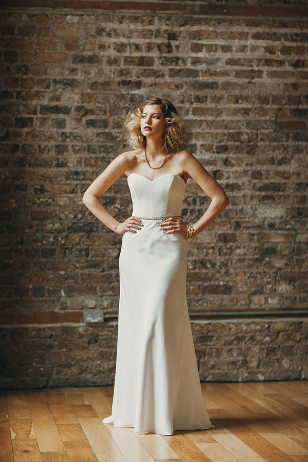 Stunning Wedding Dress & Wedding Seperates by Sharon Hoey | See more on onefabday.com 