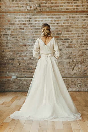 Stunning Wedding Dress & Wedding Seperates by Sharon Hoey | See more on onefabday.com 