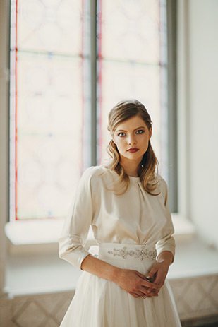 Stunning Wedding Dress & Wedding Seperates by Sharon Hoey | See more on onefabday.com 