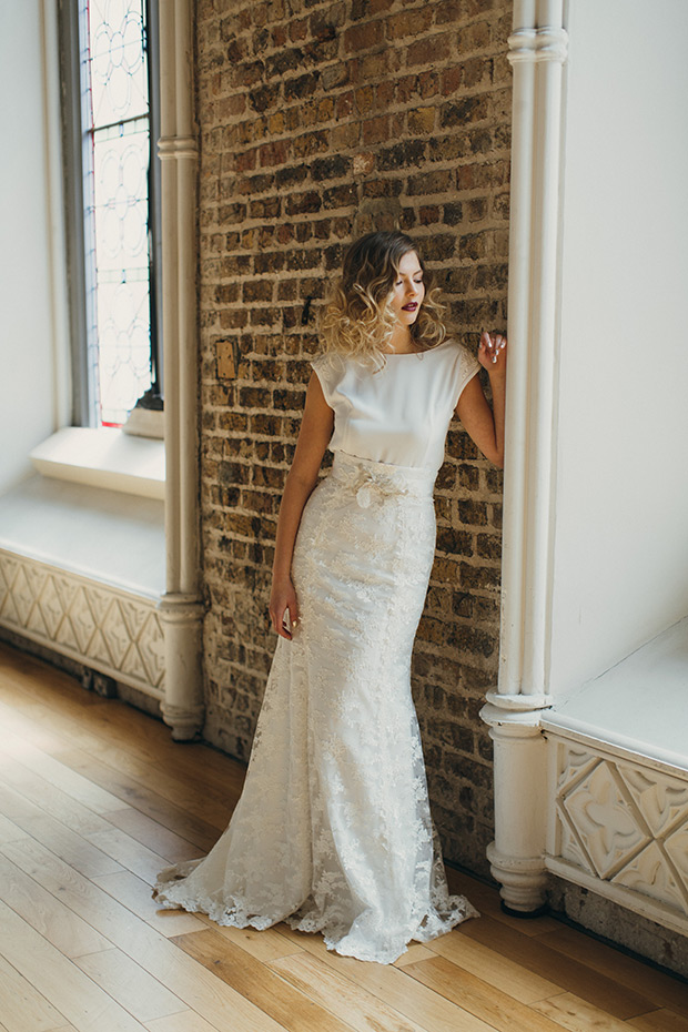 Stunning Wedding Dress & Wedding Seperates  | See more on onefabday.com 