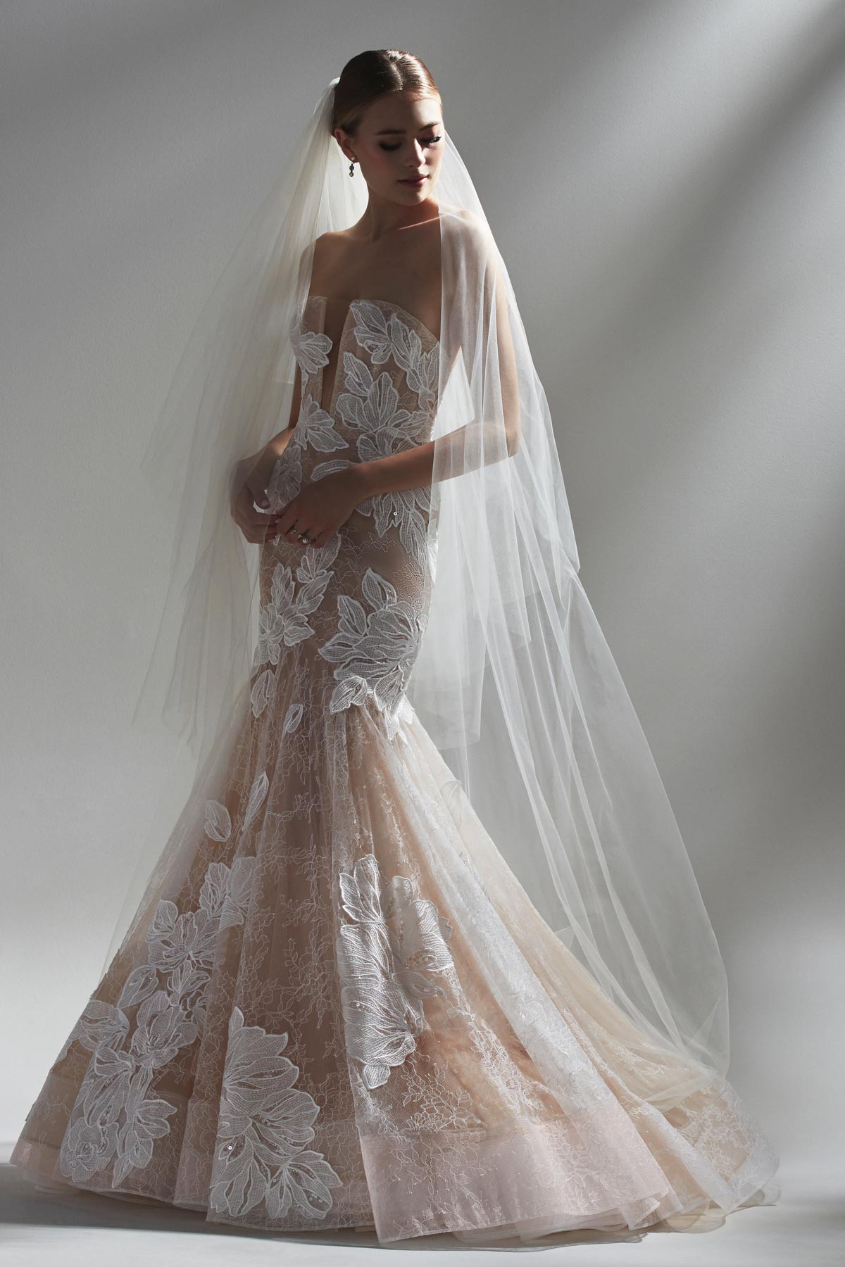 What A Bombshell! Sheer and Illusion Wedding Dresses | One Fab Day