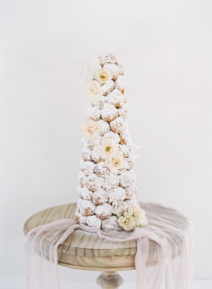 Wedding Croquembouche Ideas | See more on onefabday.com