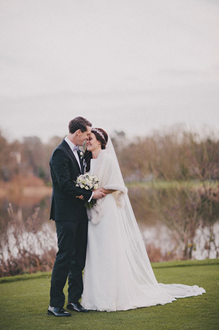 Winter Dromoland Castle wedding by David Olsthoorn Photography | onefabday.com