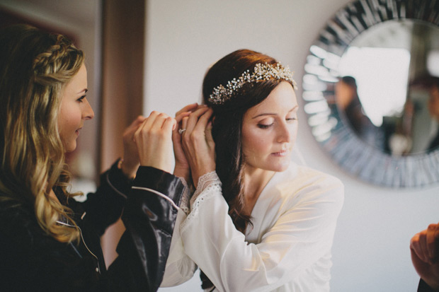 Winter Dromoland Castle wedding by David Olsthoorn Photography | onefabday.com