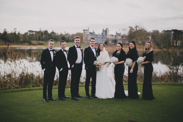 Winter Dromoland Castle wedding by David Olsthoorn Photography | onefabday.com