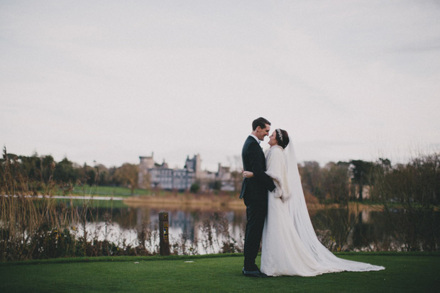 Winter Dromoland Castle wedding by David Olsthoorn Photography | onefabday.com