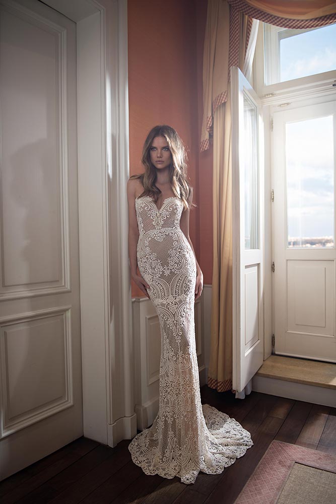 What A Bombshell! Sheer and Illusion Wedding Dresses | One Fab Day