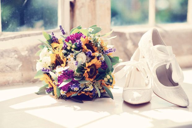 Beautiful sunshiney barn wedding by Jessica Raphael Photography | onefabday.com