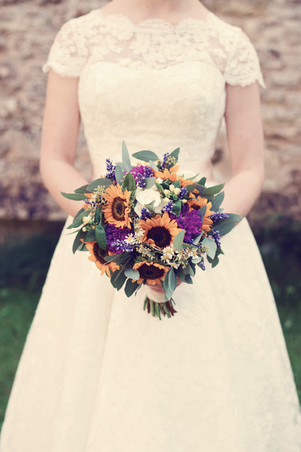 Beautiful sunshiney barn wedding by Jessica Raphael Photography | onefabday.com