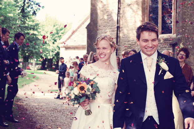 Beautiful sunshiney barn wedding by Jessica Raphael Photography | onefabday.com