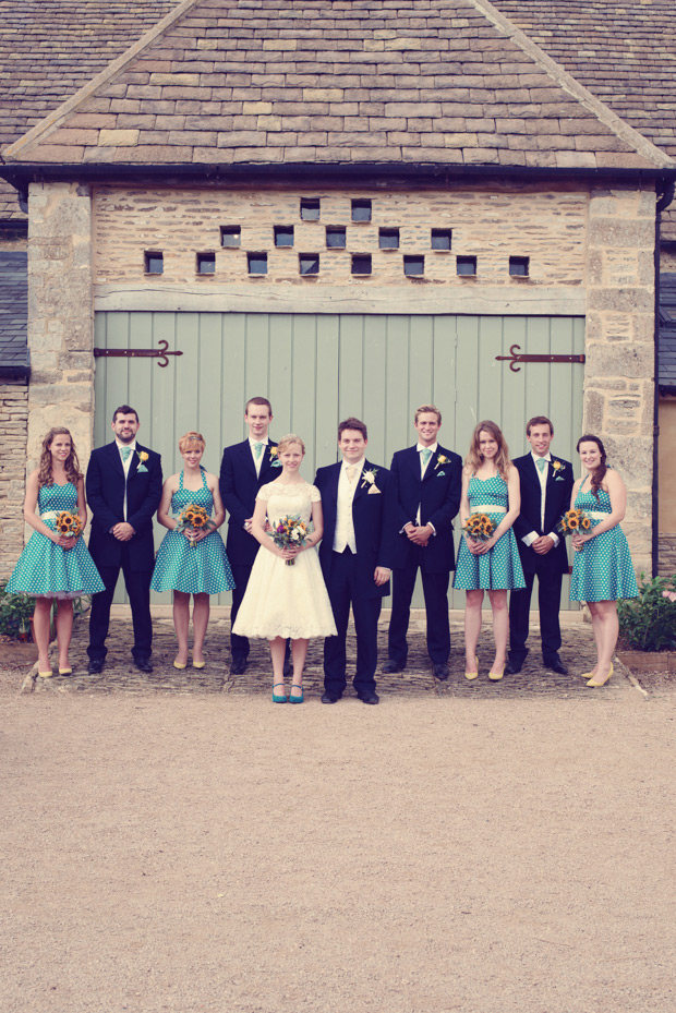 Beautiful sunshiney barn wedding by Jessica Raphael Photography | onefabday.com