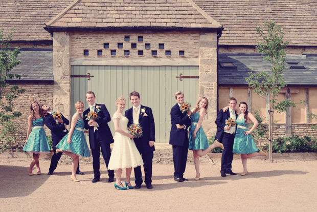 Beautiful sunshiney barn wedding by Jessica Raphael Photography | onefabday.com