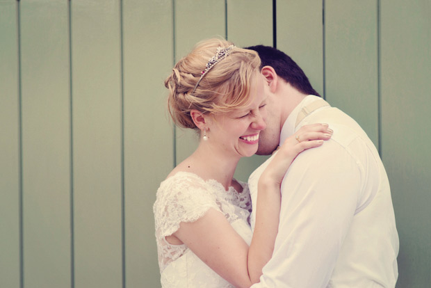 Beautiful sunshiney barn wedding by Jessica Raphael Photography | onefabday.com