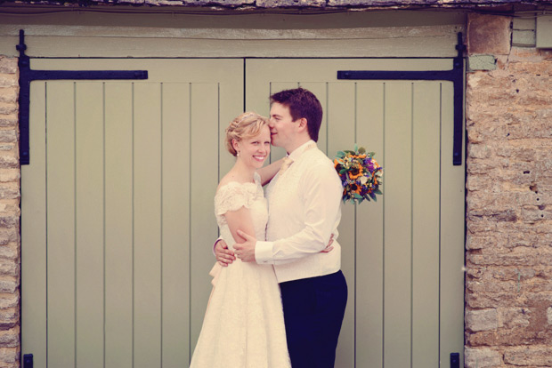 Beautiful sunshiney barn wedding by Jessica Raphael Photography | onefabday.com