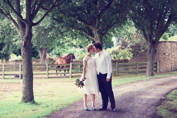 Beautiful sunshiney barn wedding by Jessica Raphael Photography | onefabday.com