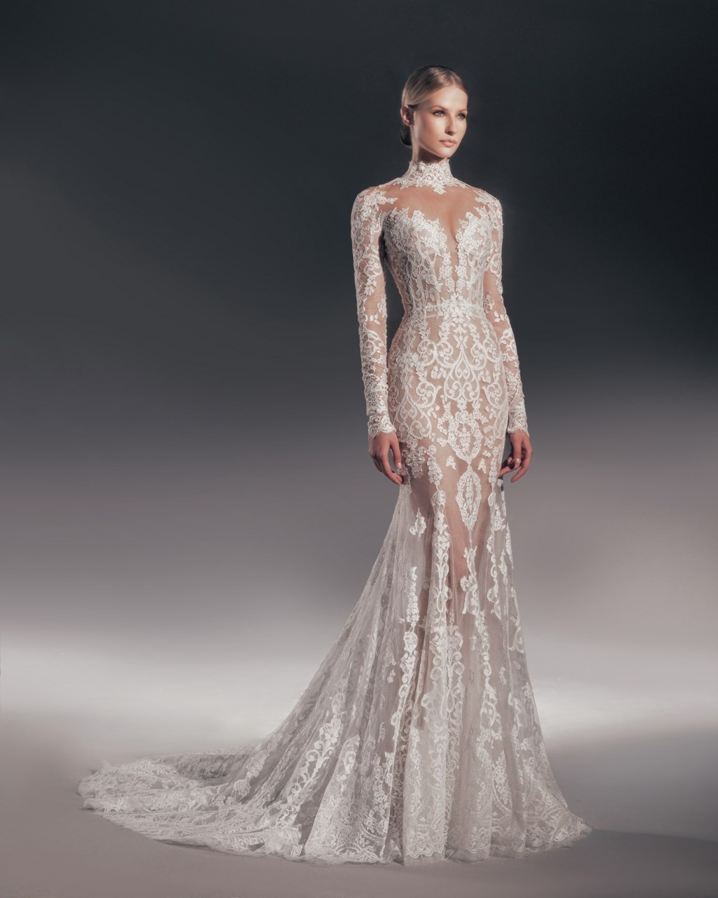 What A Bombshell! Sheer and Illusion Wedding Dresses | One Fab Day