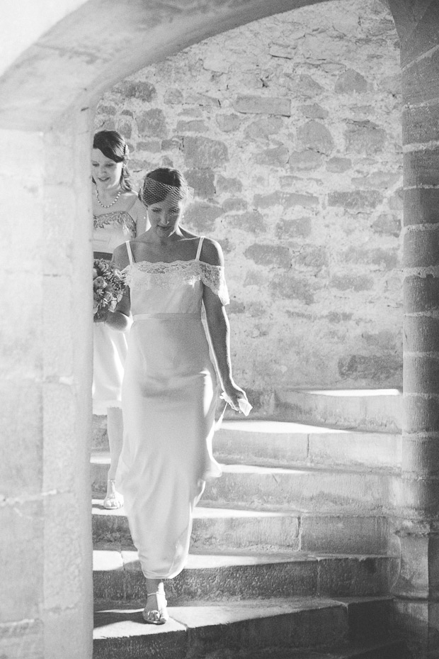 Vintage Style Abbaye Chateau de Camon Wedding by The Picture Rooms | onefabday.com