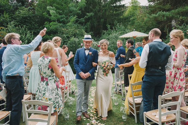 Vintage Style Abbaye Chateau de Camon Wedding by The Picture Rooms | onefabday.com